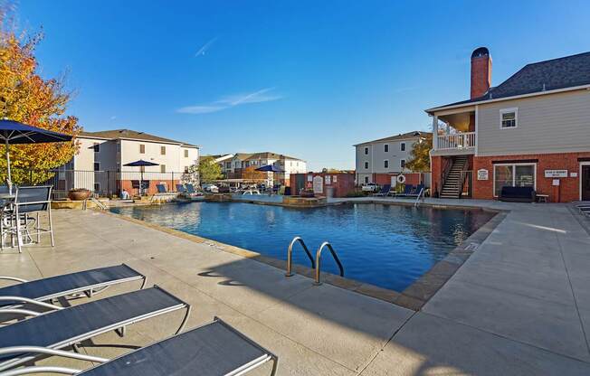 pool view at Cumberland Place Apartment Homes, Texas 75703