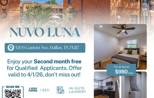 1 bed, 1 bath, 622 sqft, $1,085, Unit 202