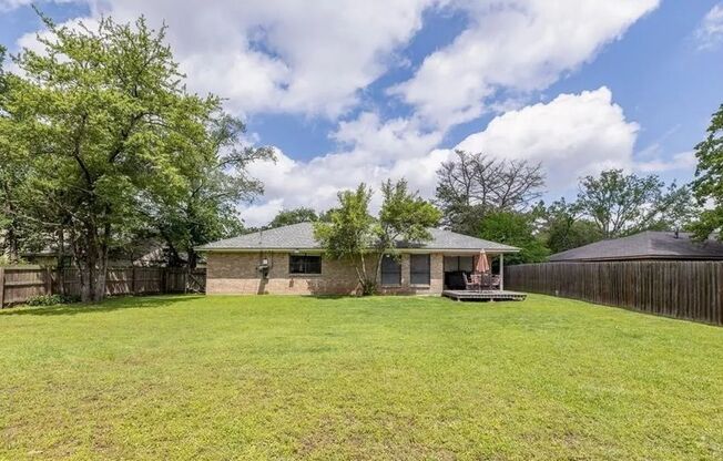 3 Bedroom Single Family Home in College Station