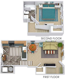 1 bed, 1 bath, 707 sqft, $1,250