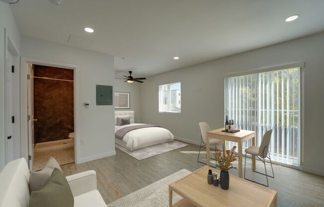 Studio, 1 bath, 300 sqft, $2,095, Unit 106