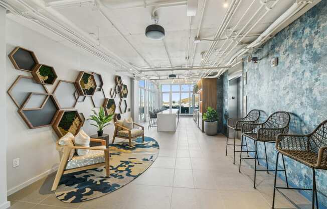 Lobby Area at Link Apartments® H Street, Washington, 20002