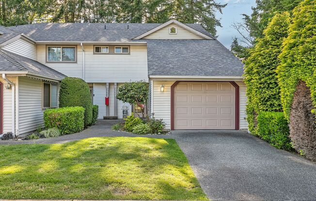 Privately placed, end unit townhome, brand new renovations!