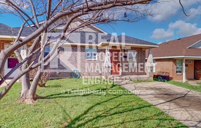 Recently Updated 3-Bedroom Home For Rent in Fort Worth, TX