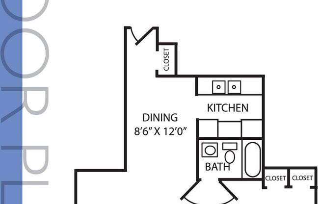 1 bed, 1 bath, 750 sqft, $940, Unit 6-23