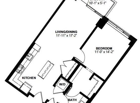 1 bed, 1 bath, 785 sqft, $5,000, Unit 1012