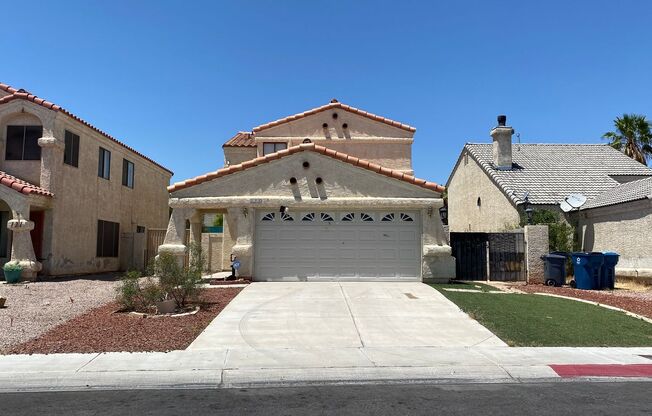 Wonderful 4 bed/2.5 bath home located on the West side of Las Vegas
