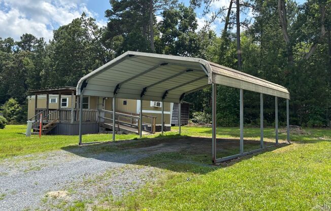 2 BDRM 1 BA SINGLEWIDE MOBILE HOME IN PARK, INSIDE PET OK EXTRA $25 PER MONTH