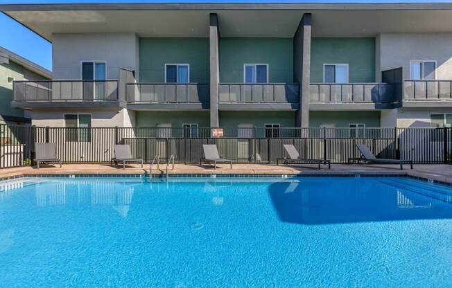 The Hedrick on Mountain Townhome-Style Apartments in Tucson, Arizona Pool
