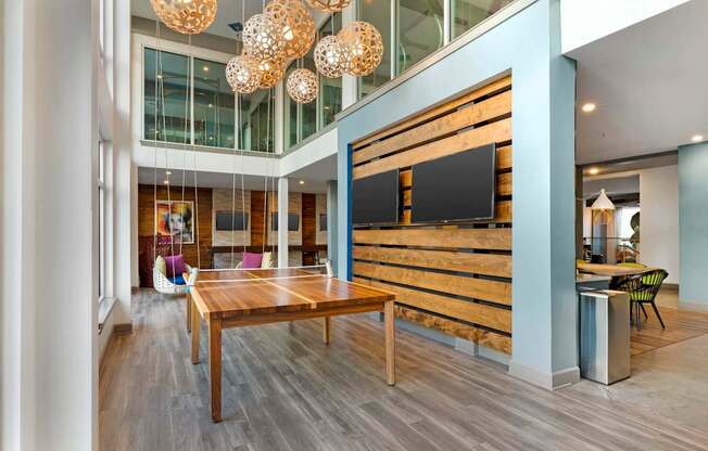 Classic Living Room Design at Glenwood at Grant Park, Atlanta, Georgia