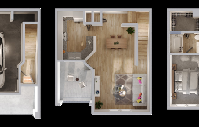 2 beds, 2 baths, 1,328 sqft, $1,991