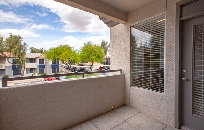 Patio at The Retreat Apartments