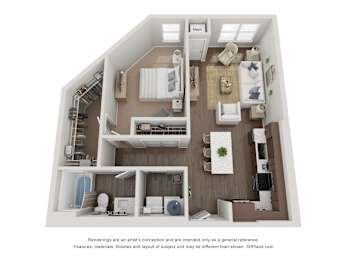 1 bed, 1 bath, 815 sqft, $1,698