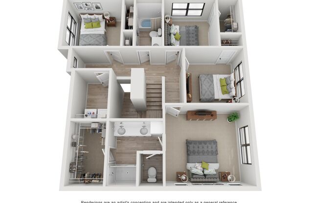 4 beds, 2.5 baths, 2,136 sqft, $3,650, Unit 5149