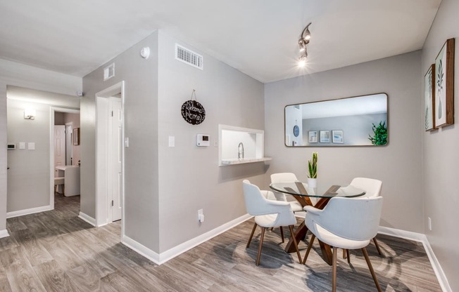 Elegant Dining Room at Bellaire Oaks Apartments, Houston, Texas
