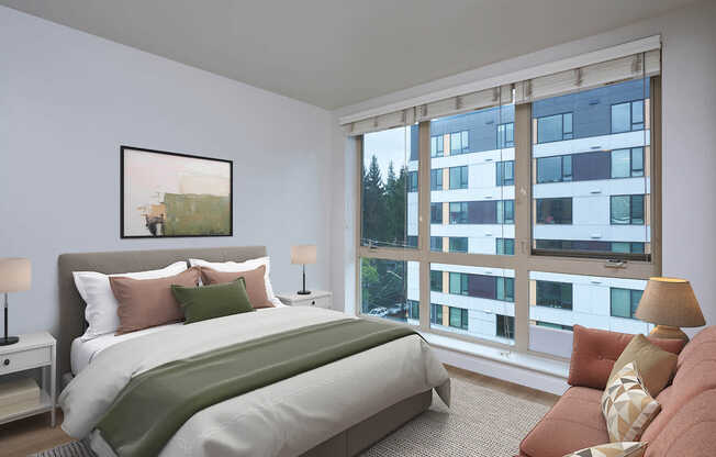 Bedroom with Hard Surface Flooring