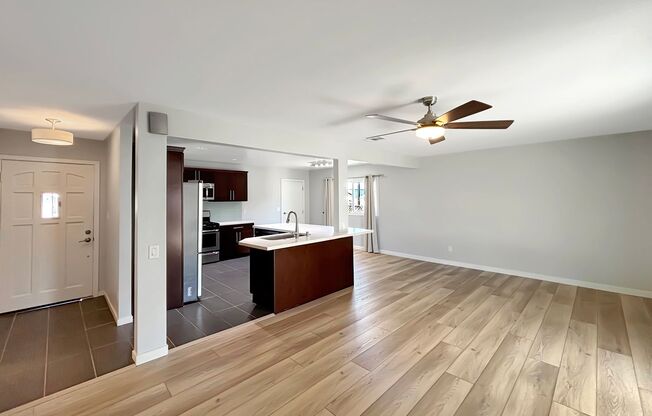 Stunning 3B/3BA House in Serra Mesa w/ 2 Car Garage, W/D & Private Turf Backyard!