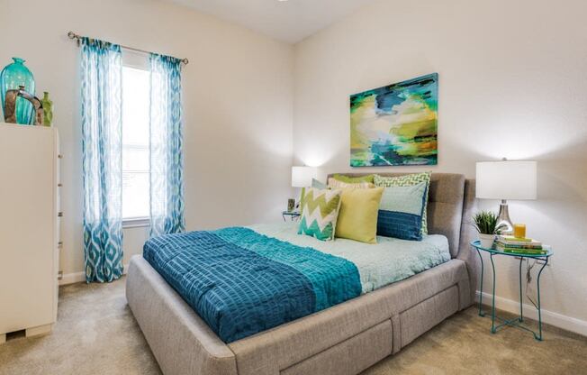 Spacious Bedroom With Comfortable Bed at CLEAR Property Management , The Lookout at Comanche Hill, San Antonio, TX, 78247