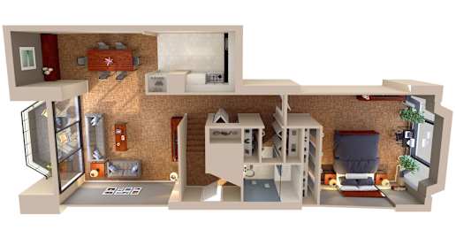 1 bed, 1 bath, 980 sqft, $2,848
