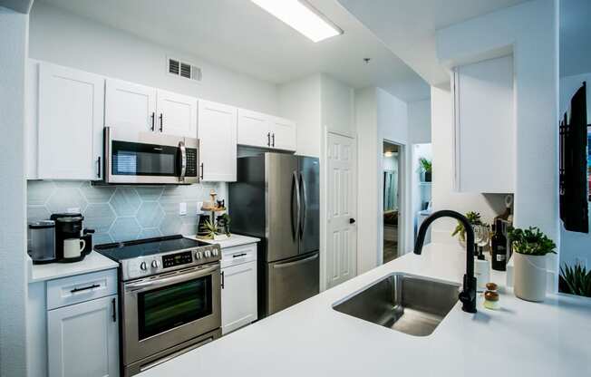 The Presley at Whitney Ranch Model Kitchen