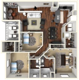 3 beds, 2 baths, 1,498 sqft, $1,999