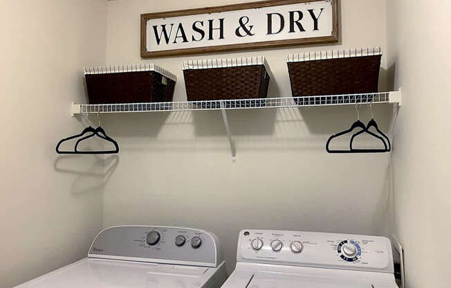 Washer Dryer at Helena Springs, Georgia, 30909