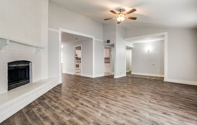 Beautiful 3-Bedroom Home Near Dining and Shopping with Spacious Backyard