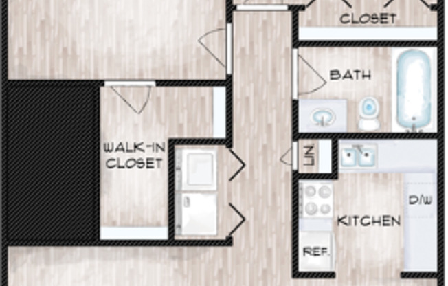 2 beds, 1 bath, 1,150 sqft, $1,459, Unit B3