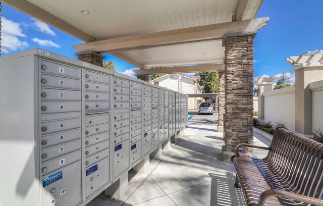 Mailboxes and Bench.jpg