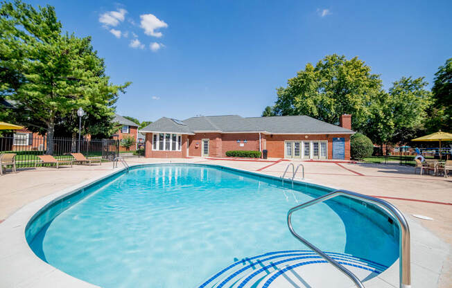 Swimming Poolat Barrington Estates Apartments, Indiana, 46260