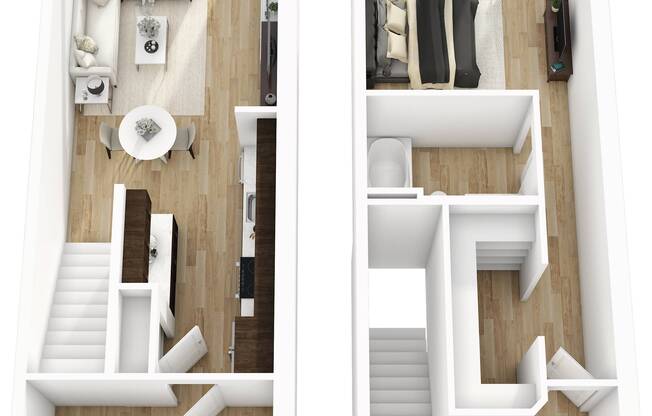 1 bed, 1 bath, 867 sqft, $1,982