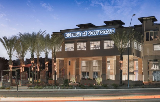 Street_viewDistrict at Scottsdale_luxury_apartments