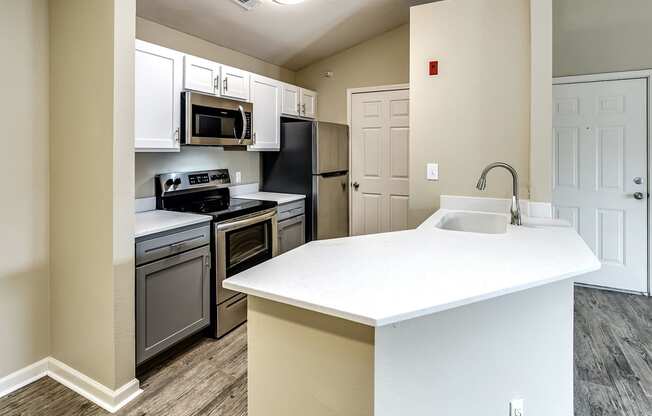 Remodeled one, two and three-bedroom apartment homes at The Vue at Bellevue