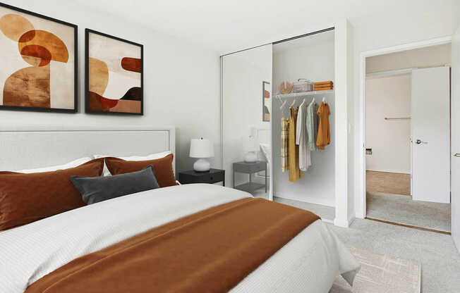 Carpeted Bedroom