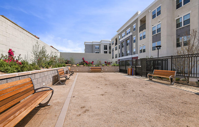 Pet Park at The Huntington Luxury Apartments in Duarte CA