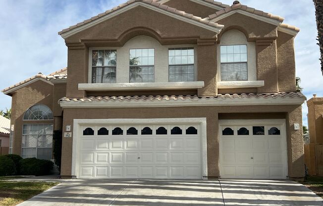 Gated 4 bedroom with a bonus room in Summerlin!