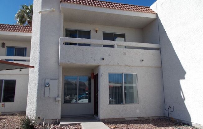 Two-story, 2-bedroom townhome ideally located in the heart of Boulder City