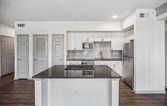luxury kitchen at Berkshire Aspen Grove apartments in Littleton