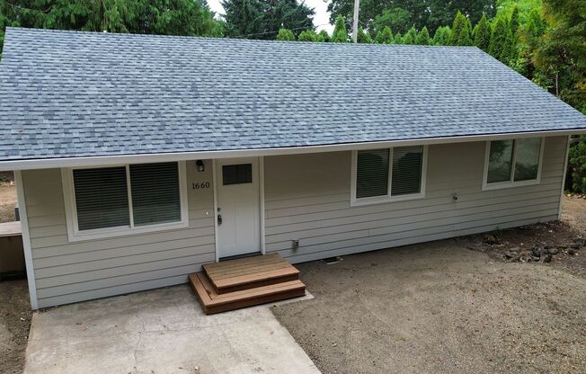 2 bedroom 1 bath single level home