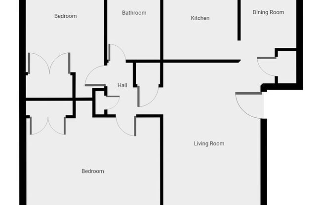 2 beds, 1 bath, 765 sqft, $900, Unit 06