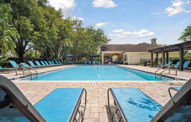Outdoor Pool with Sundeck