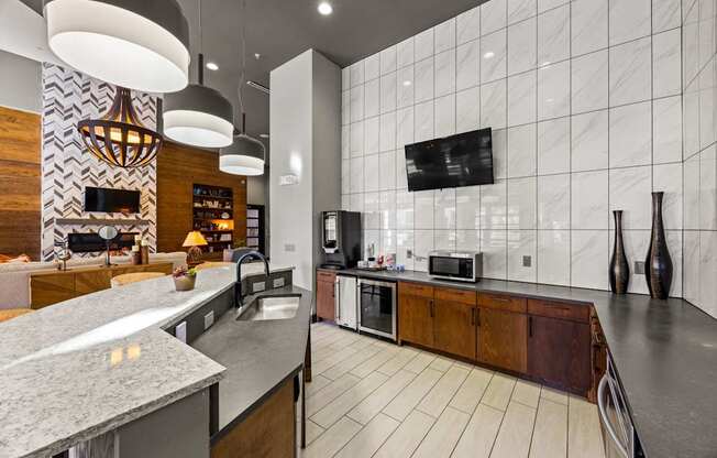 Modern Kitchen at Bridge at Southpark Meadows, Austin, Texas