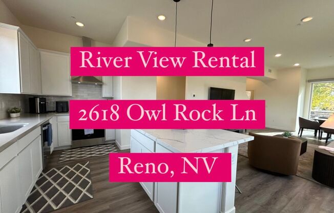 River View Vacation Rental! 30 day Minimum $2800/mo
