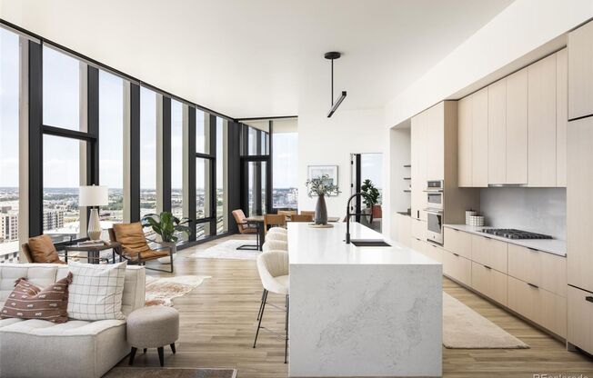 RiNo's Iconic 'One River North' Building --- 1 Bed / 1 Bath / Garage Parking