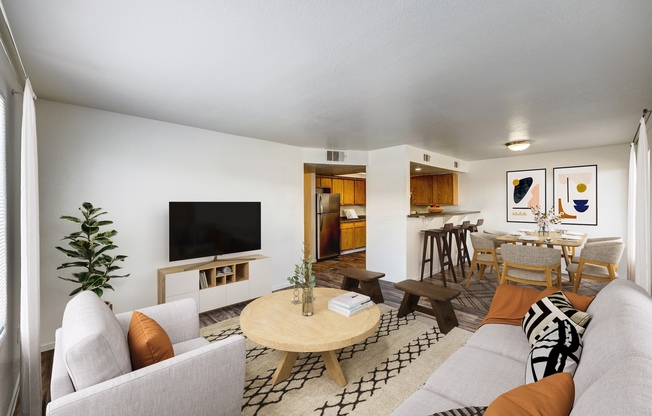 Living/Dining/Kitchen