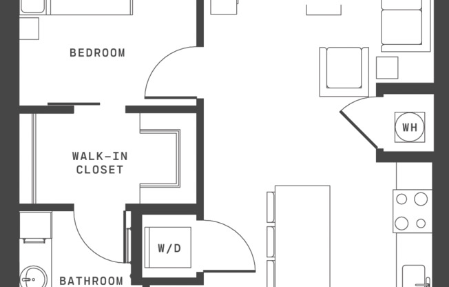 1 bed, 1 bath, 744 sqft, $2,650, Unit 4128