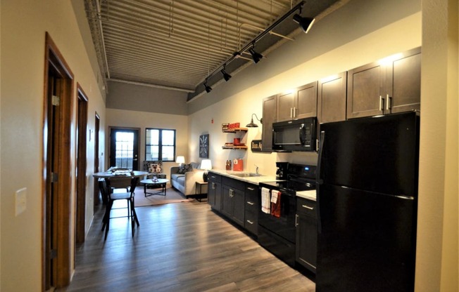 Hub | 1 & 2 BR | Kitchen | Three Sixty Real Estate