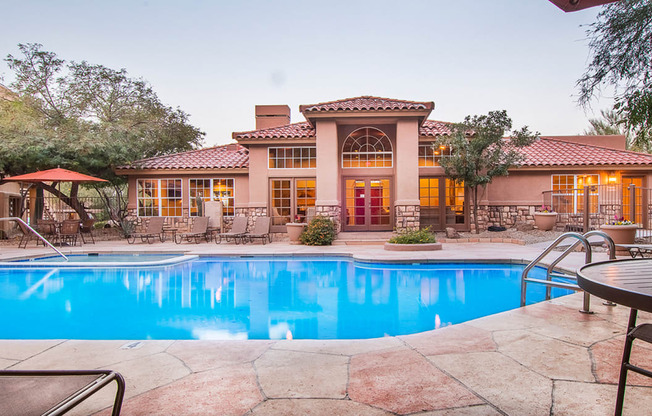 Pool to lounge by in Oro Valley Arizona