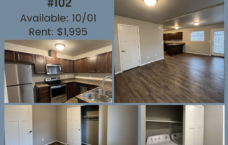 3 beds, 1.5 baths, 1,100 sqft, $1,995