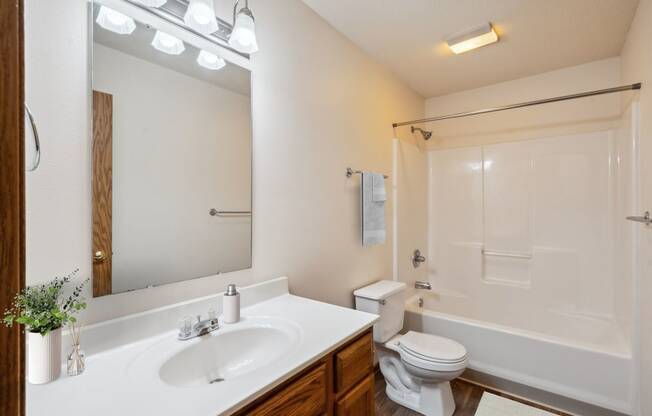 Bathroom with Modern Finishes